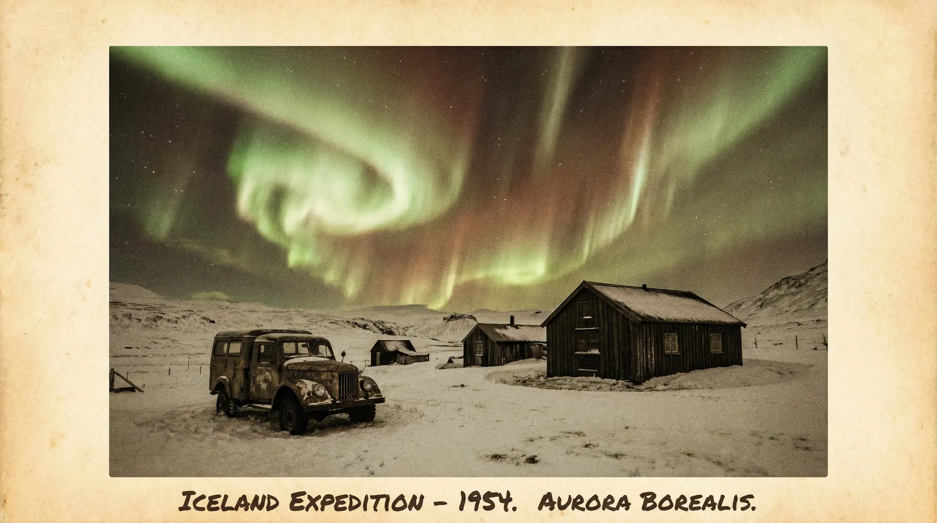 冰岛极光延时 - 芒果视频 小视频